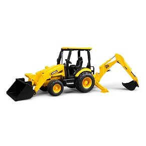 JCB MIDI CX Tractor met voorlader en bak - Bruder 2427