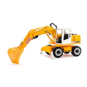 Liebherr graafmachine op wielen - Bruder 2426