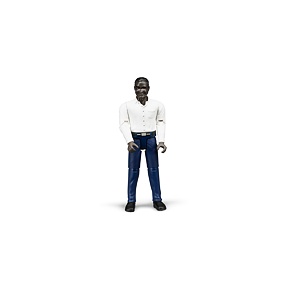 Figuur van zwarte man - Bruder 60004
