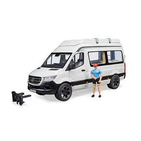 MB Sprinter Camper met chauffeur - Bruder 2672