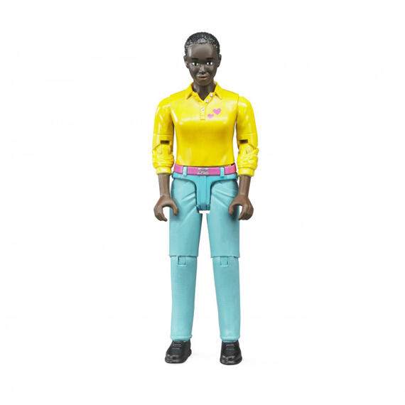 Vrouwenfiguur, zwarte vrouw - Bruder 60404